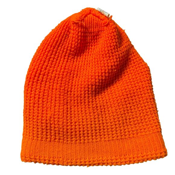 Orange Knit Ski Mask - Picture 6 of 7